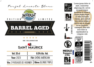 Label Design by Sarina.dsg for Brasserie Artisanale MEDUZ | Design: #30333579