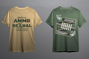 T-shirt Design by Vasil Ivanov for Bass, Bucks, And Birds | Design: #30338990
