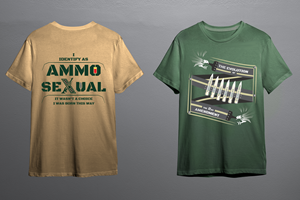 T-shirt Design by Vasil Ivanov for Bass, Bucks, And Birds | Design: #30341102