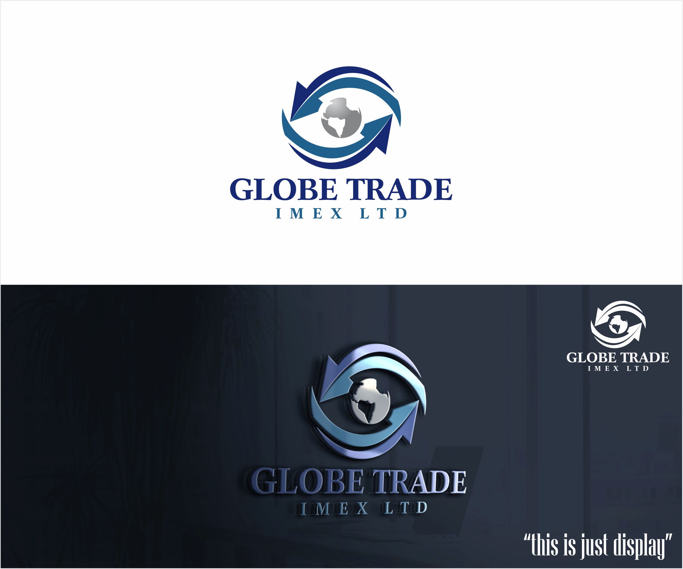 Logo Design by alkaline for GLOBE TRADE IMEX LTD | Design #30311249