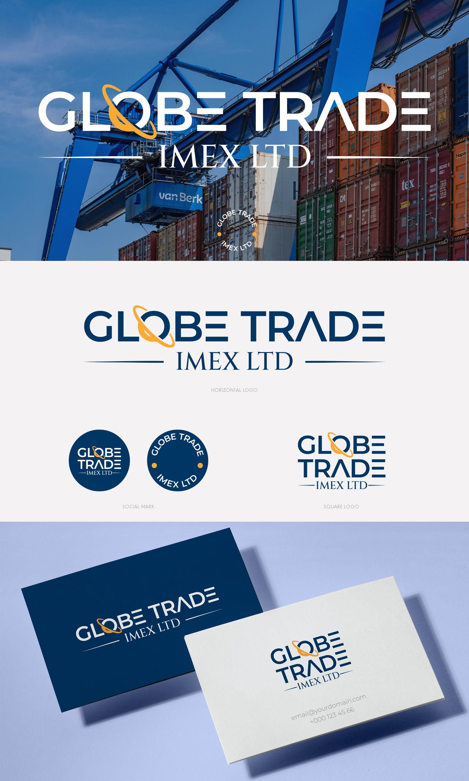 Design de Logo par Modeform pour GLOBE TRADE IMEX LTD | Design #30310407