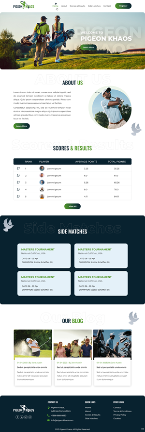 Web Design by pb for this project | Design: #30312294
