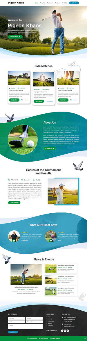 Web Design by pb for this project | Design: #30312295