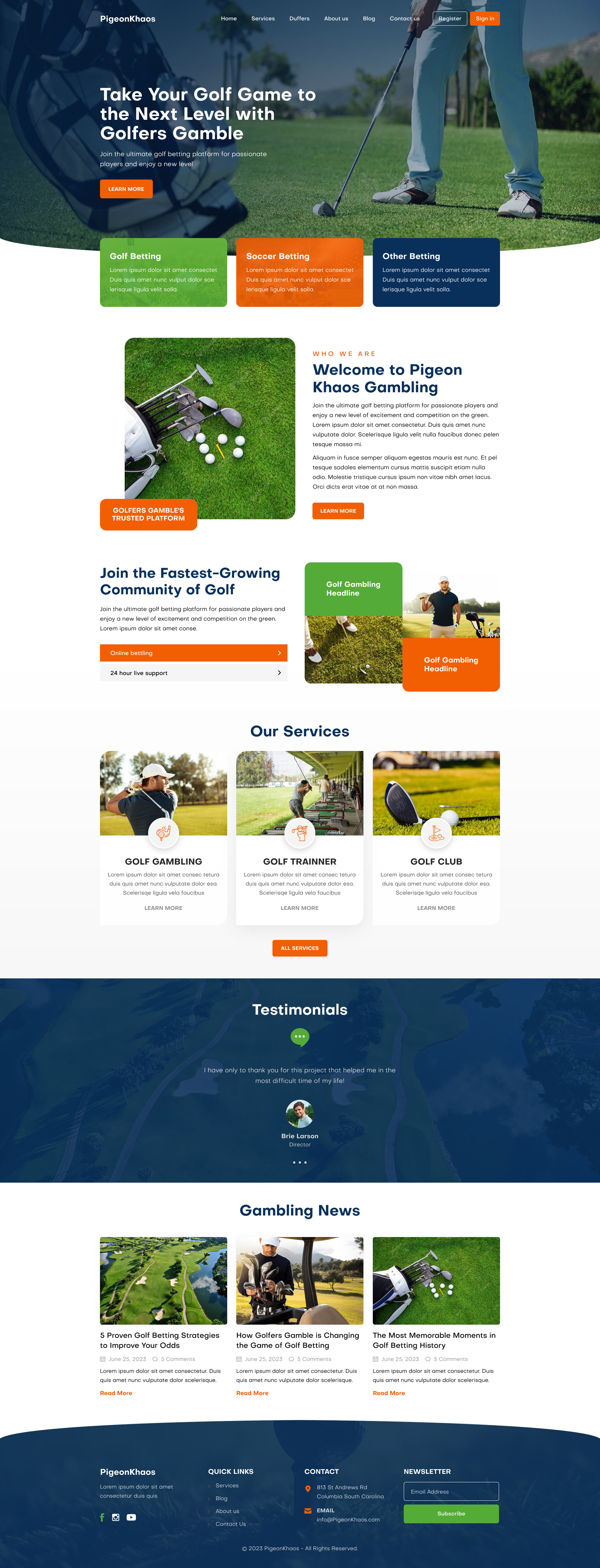 Web Design by Jabin Doly for this project | Design #30342921