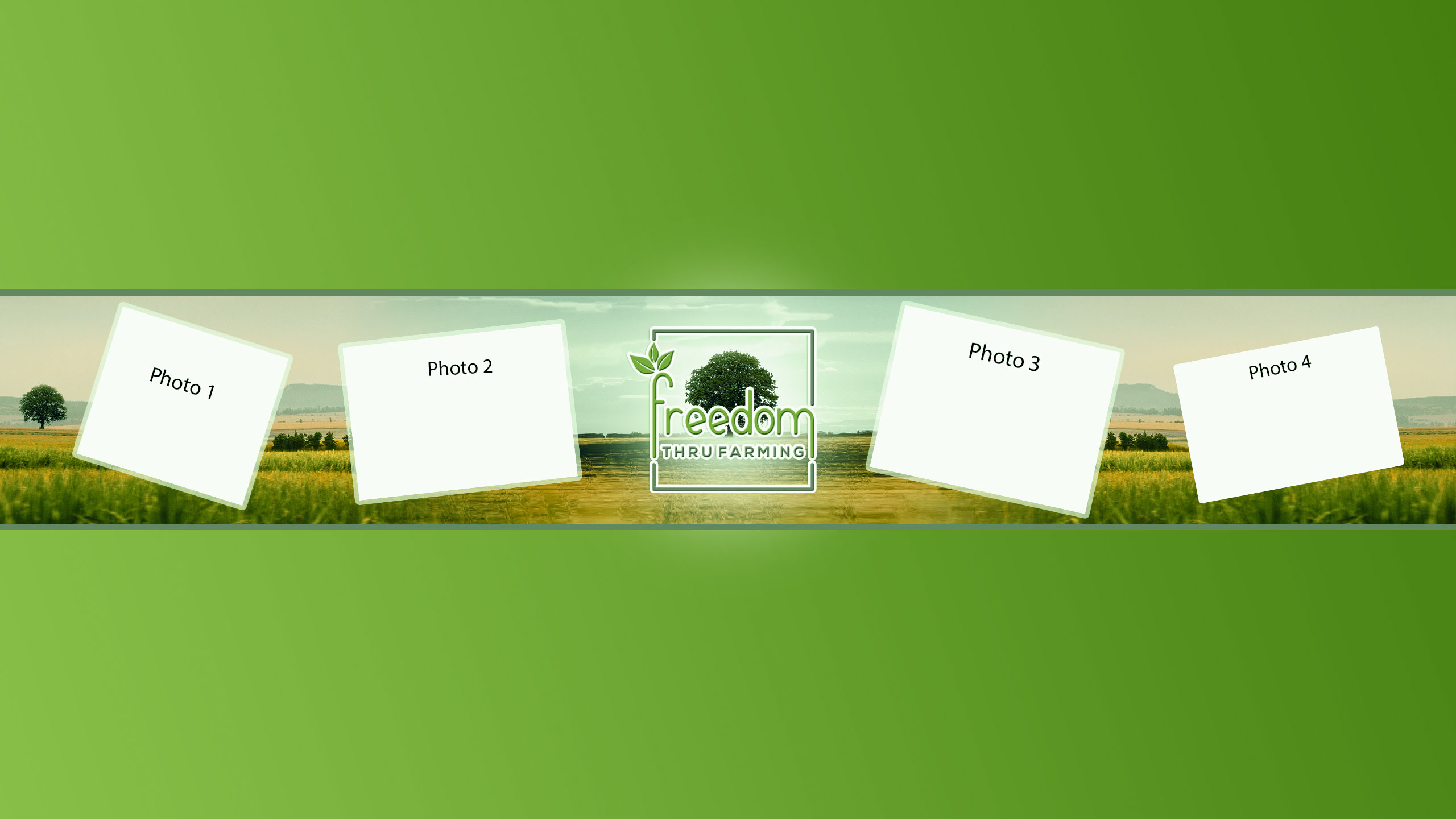 YouTube-Design von Rickyy für Freedom thru Farming | Design #30309030