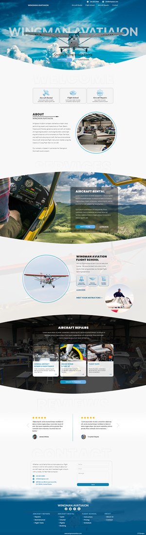 Web Design by C9 Designs for this project | Design #30324365