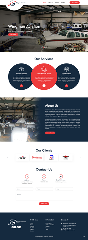 Web Design by pb for this project | Design: #30325870