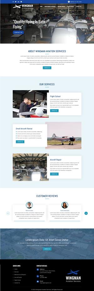 Web Design by Sbss for this project | Design: #30337408