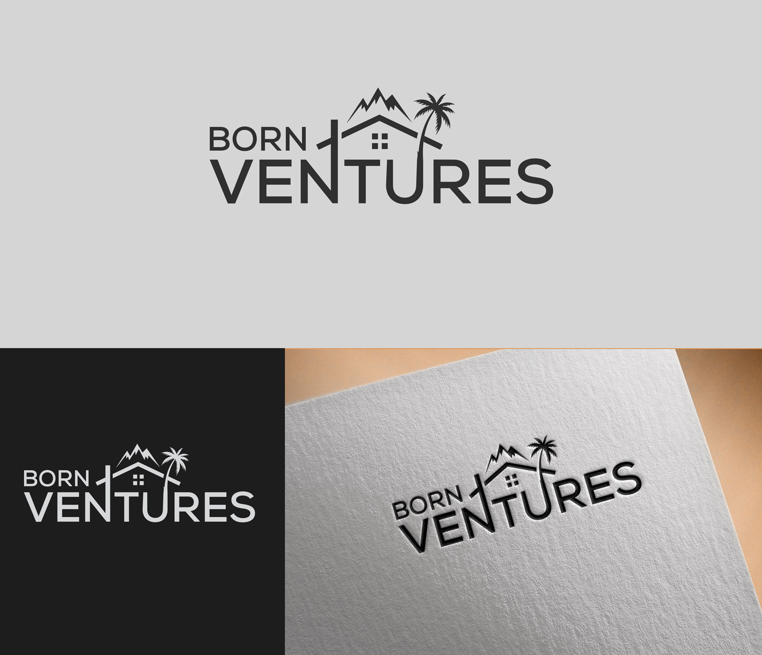 Logo Design by M Art & Design for Born Ventures, LLC | Design #30315674