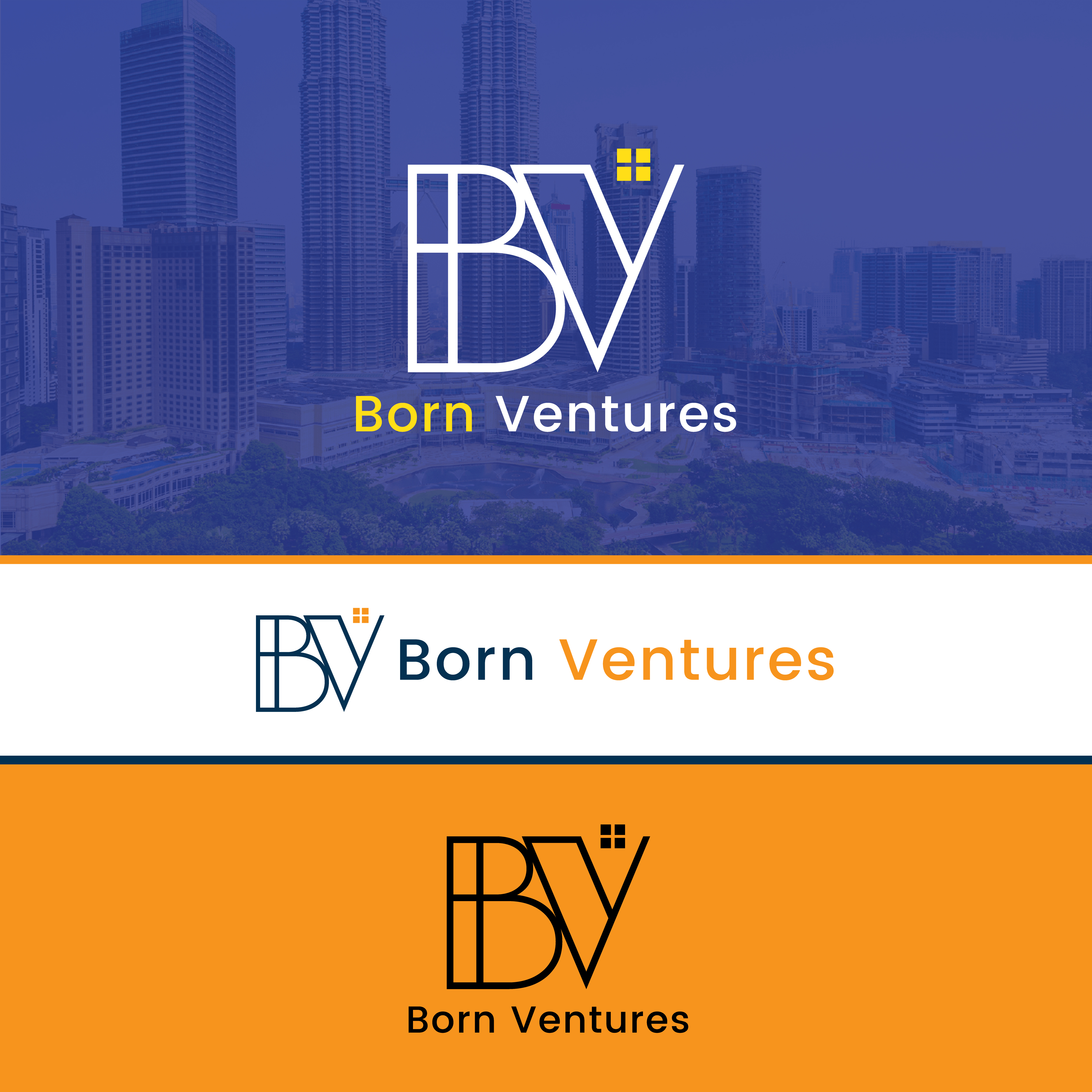 Logo Design by Hassanhz for Born Ventures, LLC | Design #30353345