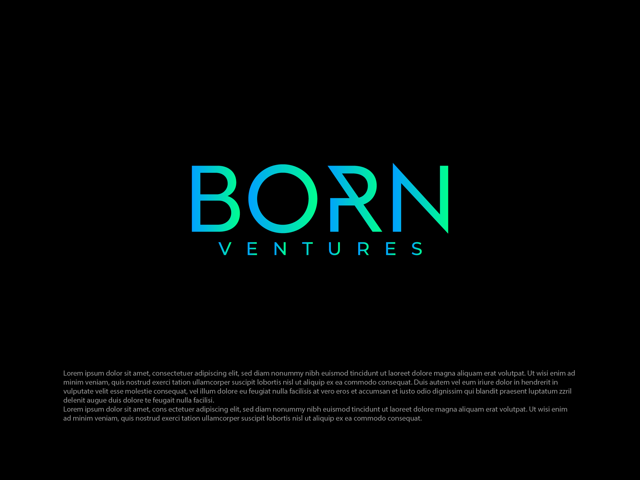 Diseño de Logo por Graphic Mama para Born Ventures, LLC | Diseño #30323498