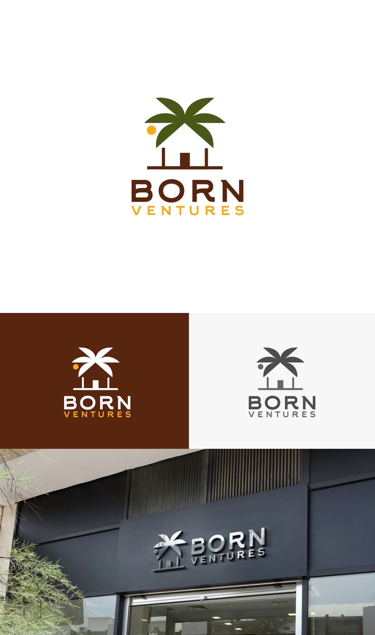 Logo Design by Eppeok for Born Ventures, LLC | Design #30315659