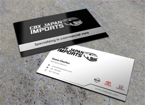 Business Card Design by Eggo May P for CBX JAPAN LTD | Design: #3095956