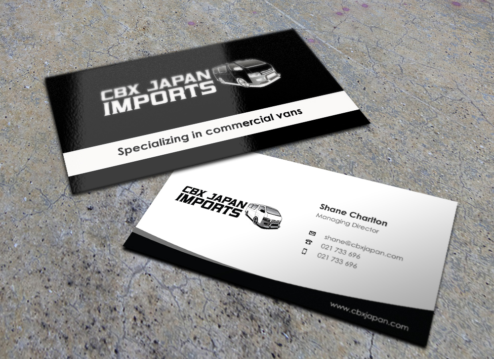 Diseño de Tarjeta de Presentación por Eggo May P para CBX JAPAN LTD | Diseño #3111923