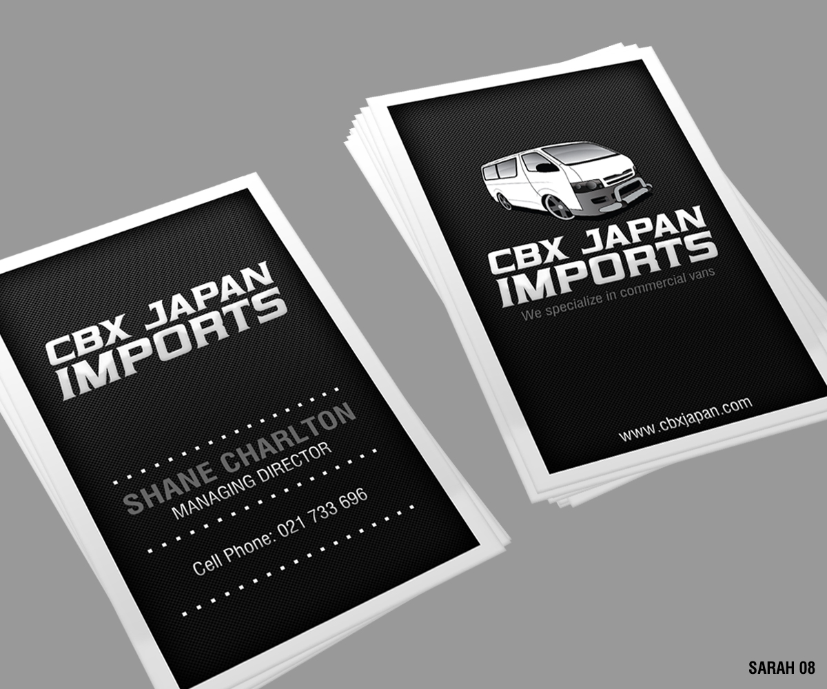 Diseño de Tarjeta de Presentación por Sarah Haroon para CBX JAPAN LTD | Diseño #3085329