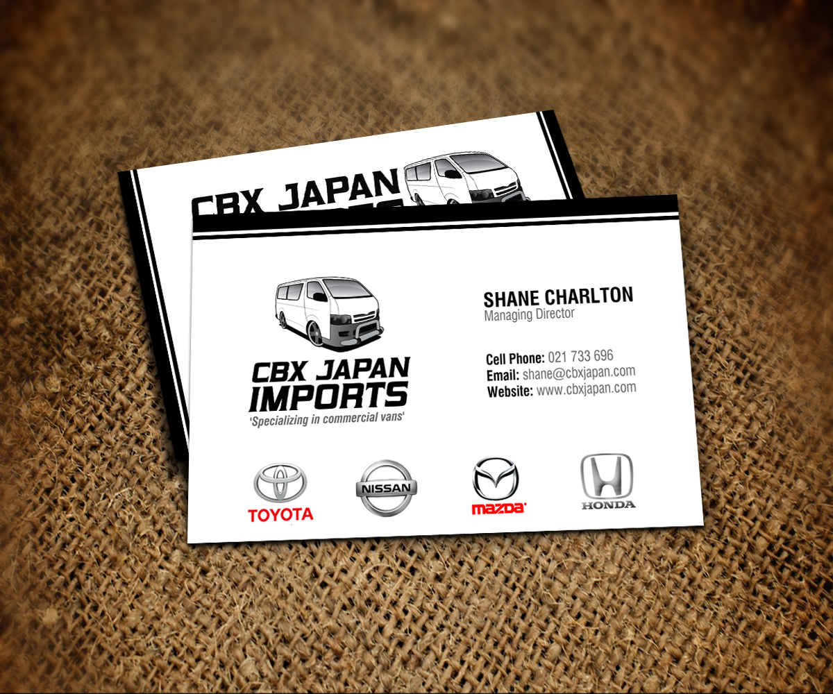 Business Card Design by Sarah Haroon for CBX JAPAN LTD | Design #3091779