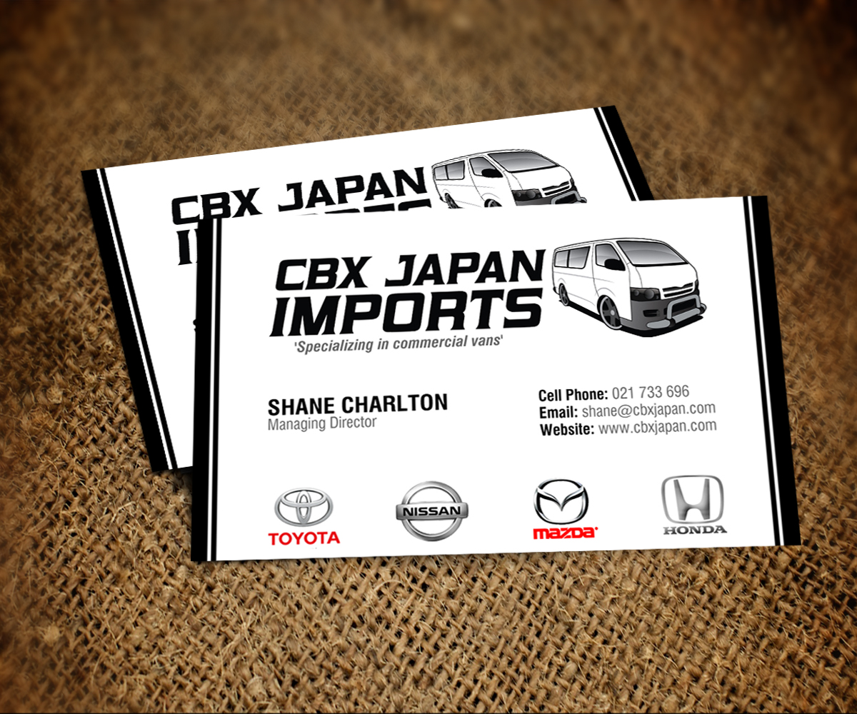 Diseño de Tarjeta de Presentación por Sarah Haroon para CBX JAPAN LTD | Diseño #3092250