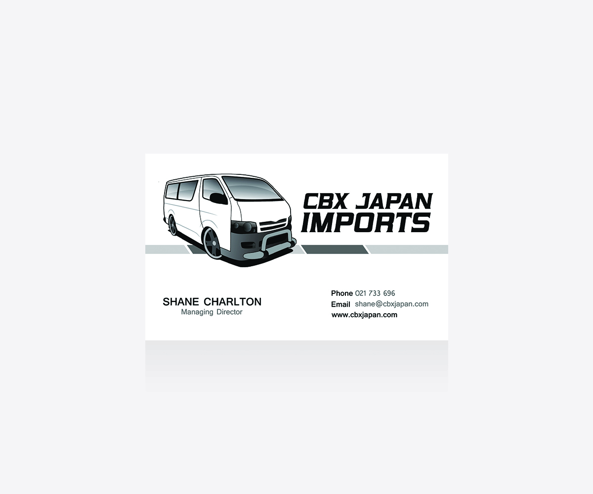 Diseño de Tarjeta de Presentación por neo_tahya para CBX JAPAN LTD | Diseño #3161887