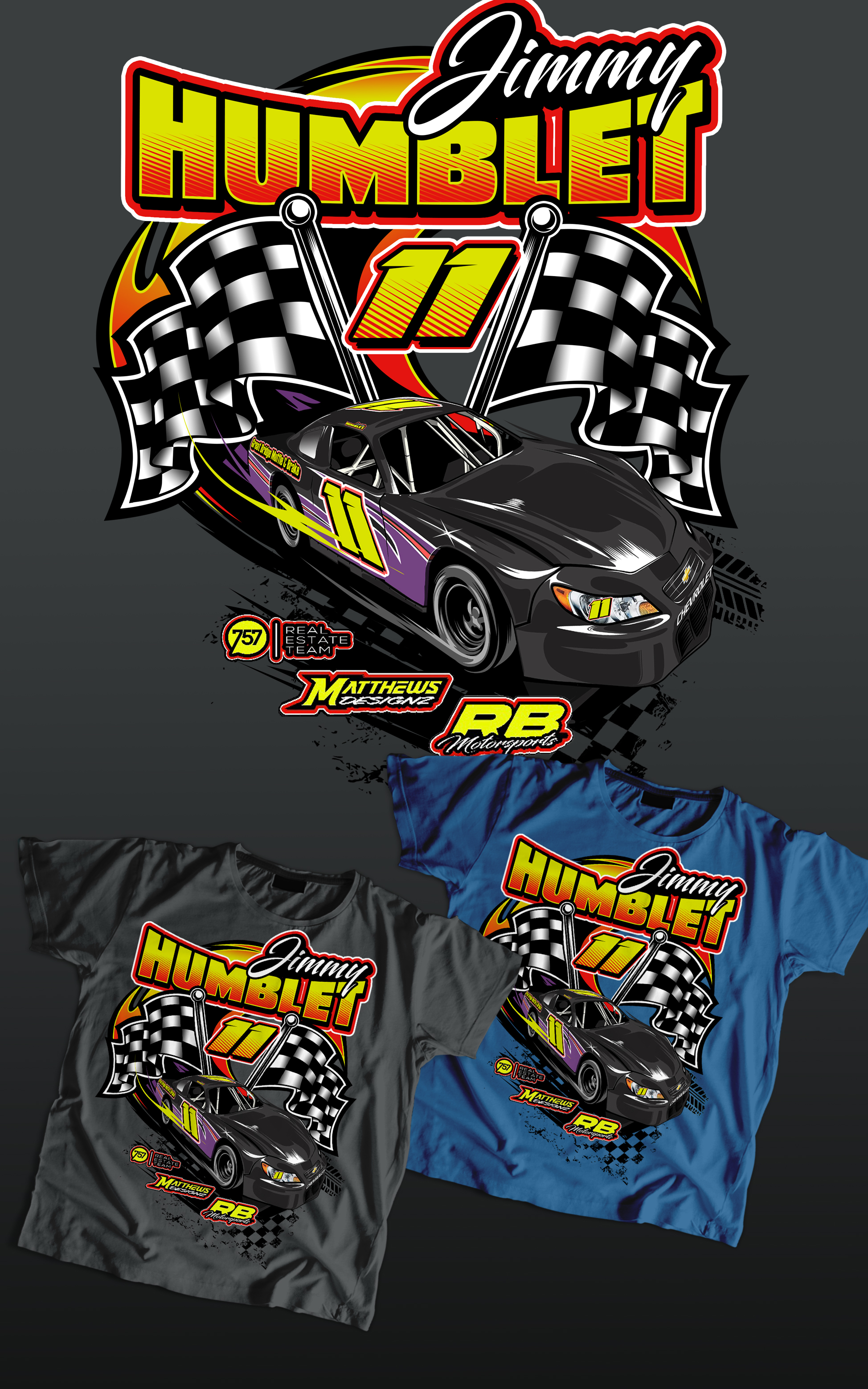 Diseño de Camiseta por AVColor Design para RBM | Diseño #30330459