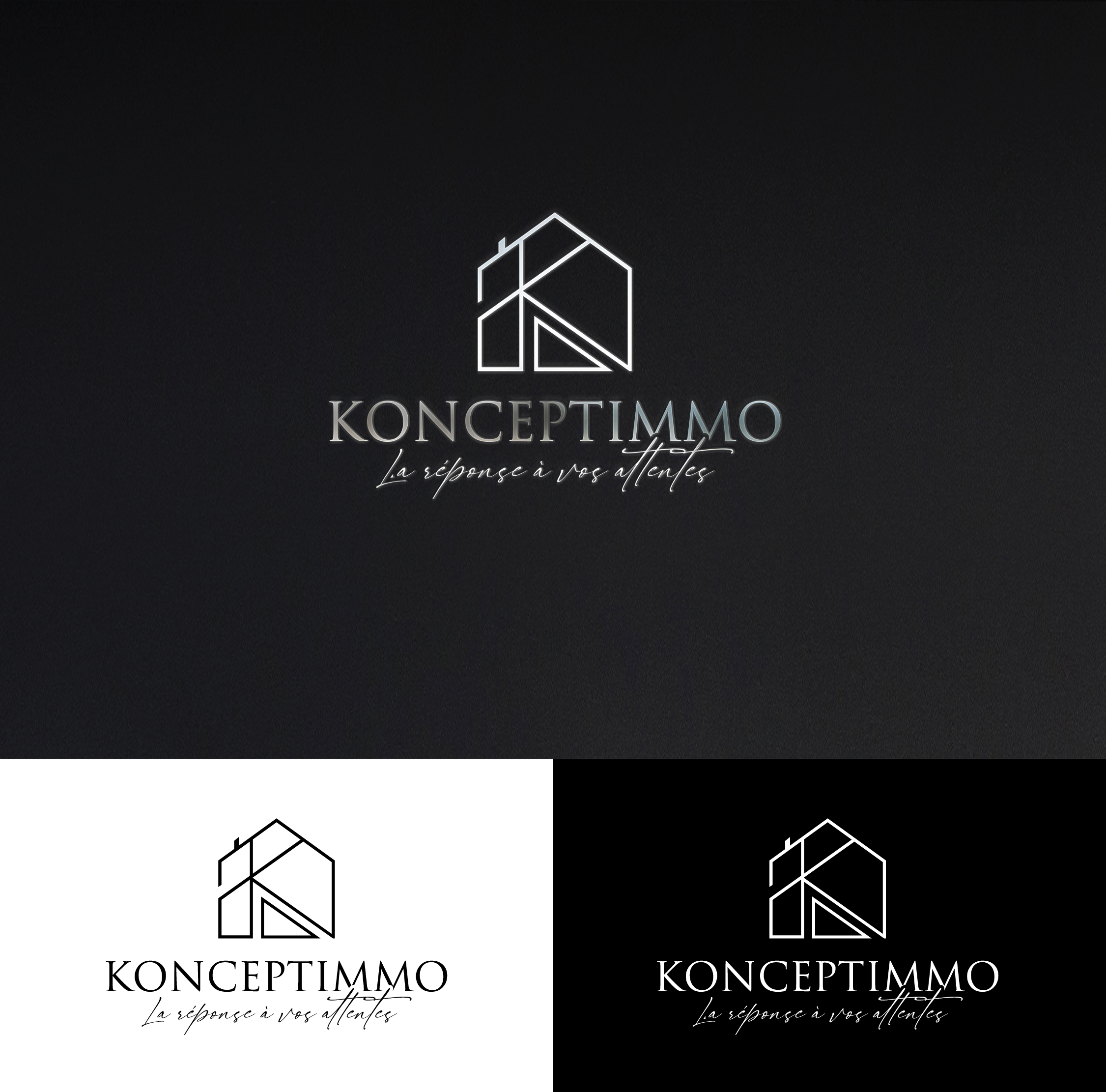 Logo-Design von StromDesignHub für POLE IMMO SERVICES | Design #30325024