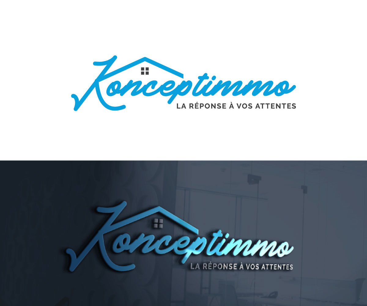 Logo Design by Danial07 for POLE IMMO SERVICES | Design #30325571