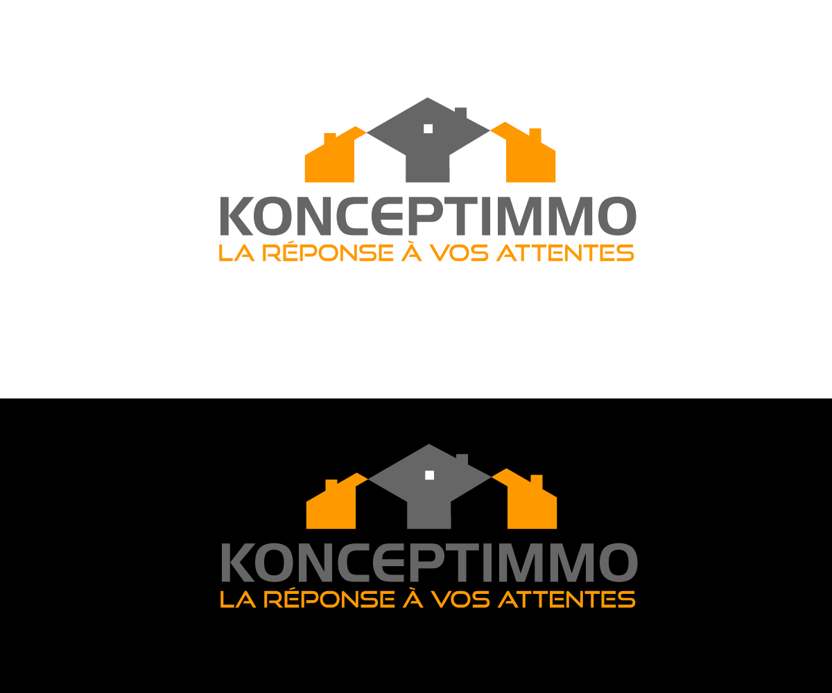 Logo Design by Paint-Tools for POLE IMMO SERVICES | Design #30324278
