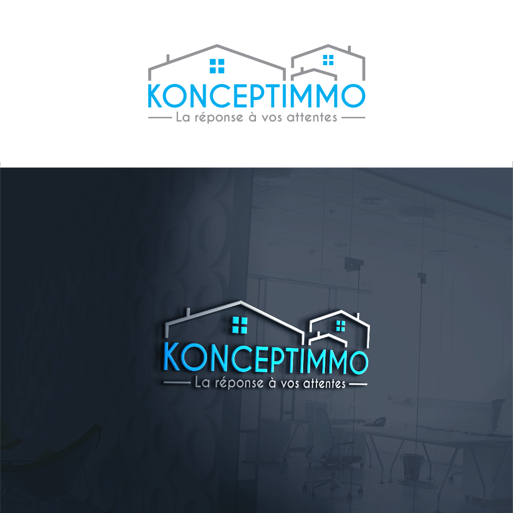 Logo Design by Rear Designer for POLE IMMO SERVICES | Design #30325320