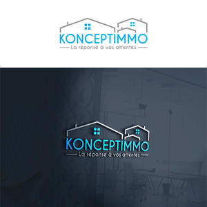 Logo Design by Rear Designer for POLE IMMO SERVICES | Design: #30325320