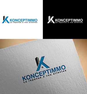 Logo Design by RA-bica for POLE IMMO SERVICES | Design: #30324345