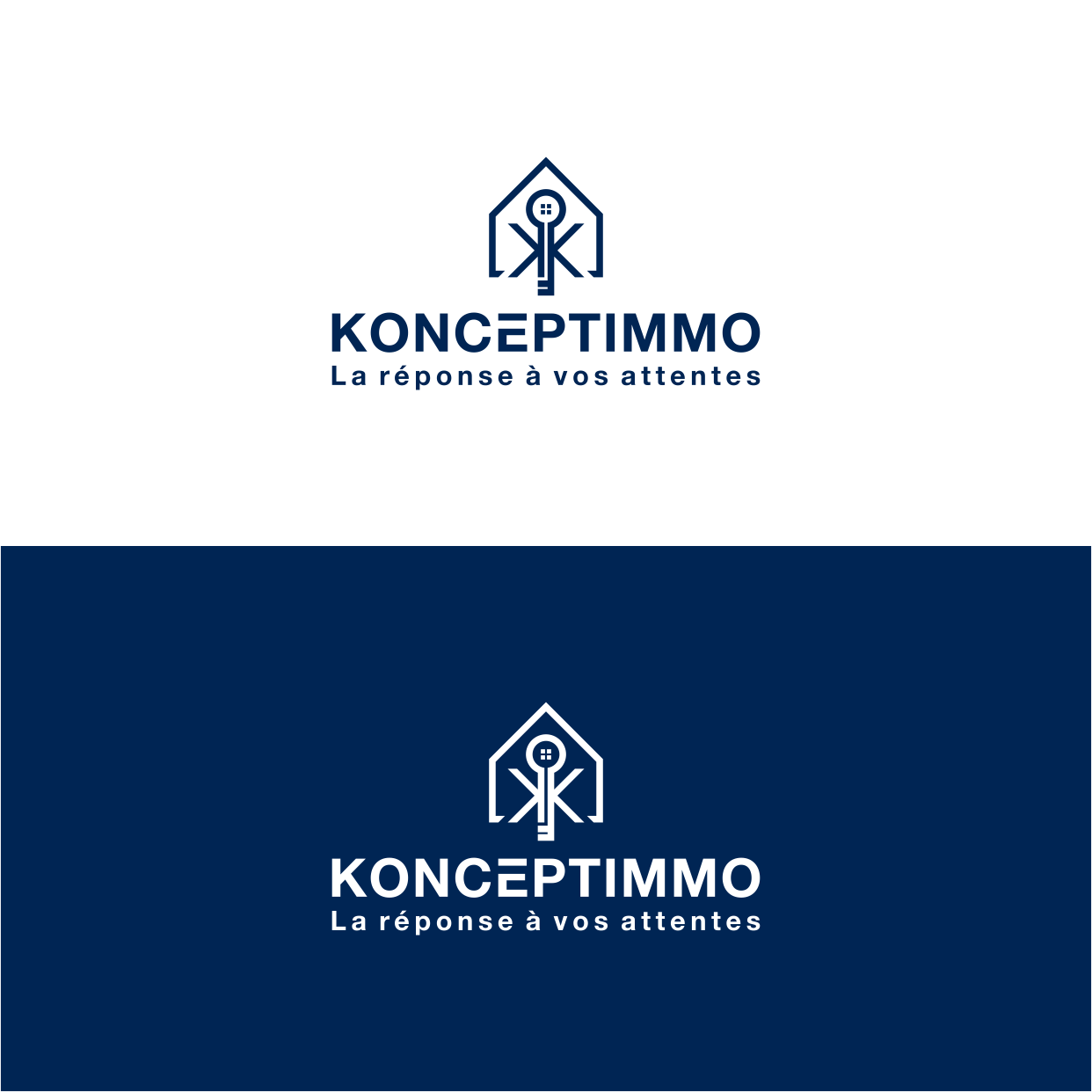 Logo Design by Kaze56 for POLE IMMO SERVICES | Design #30324572