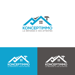 Logo Design by ghostdesigner for POLE IMMO SERVICES | Design: #30325628