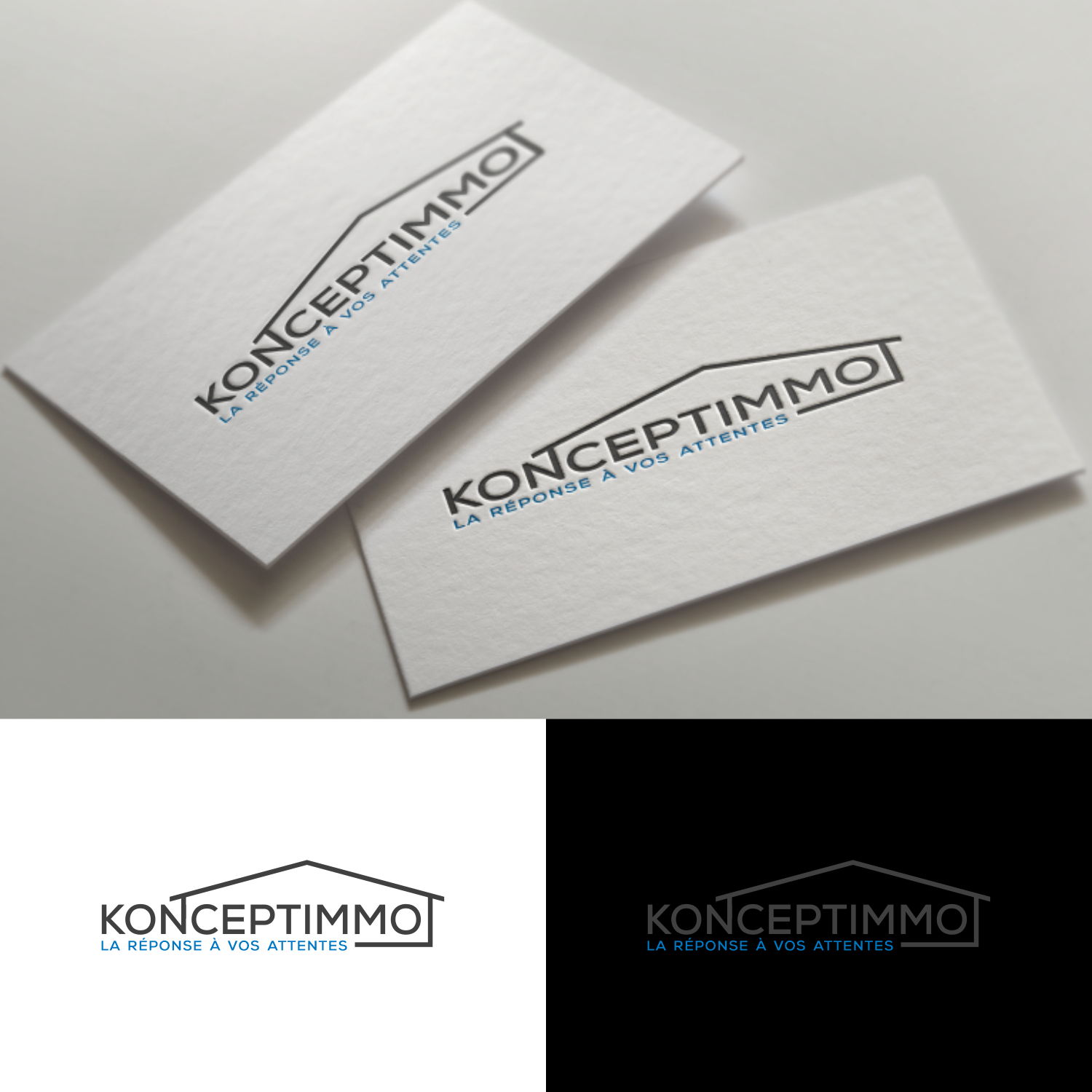 Logo Design by semarco for POLE IMMO SERVICES | Design #30321966
