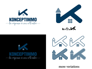 Logo Design by CG Logo for POLE IMMO SERVICES | Design: #30338936