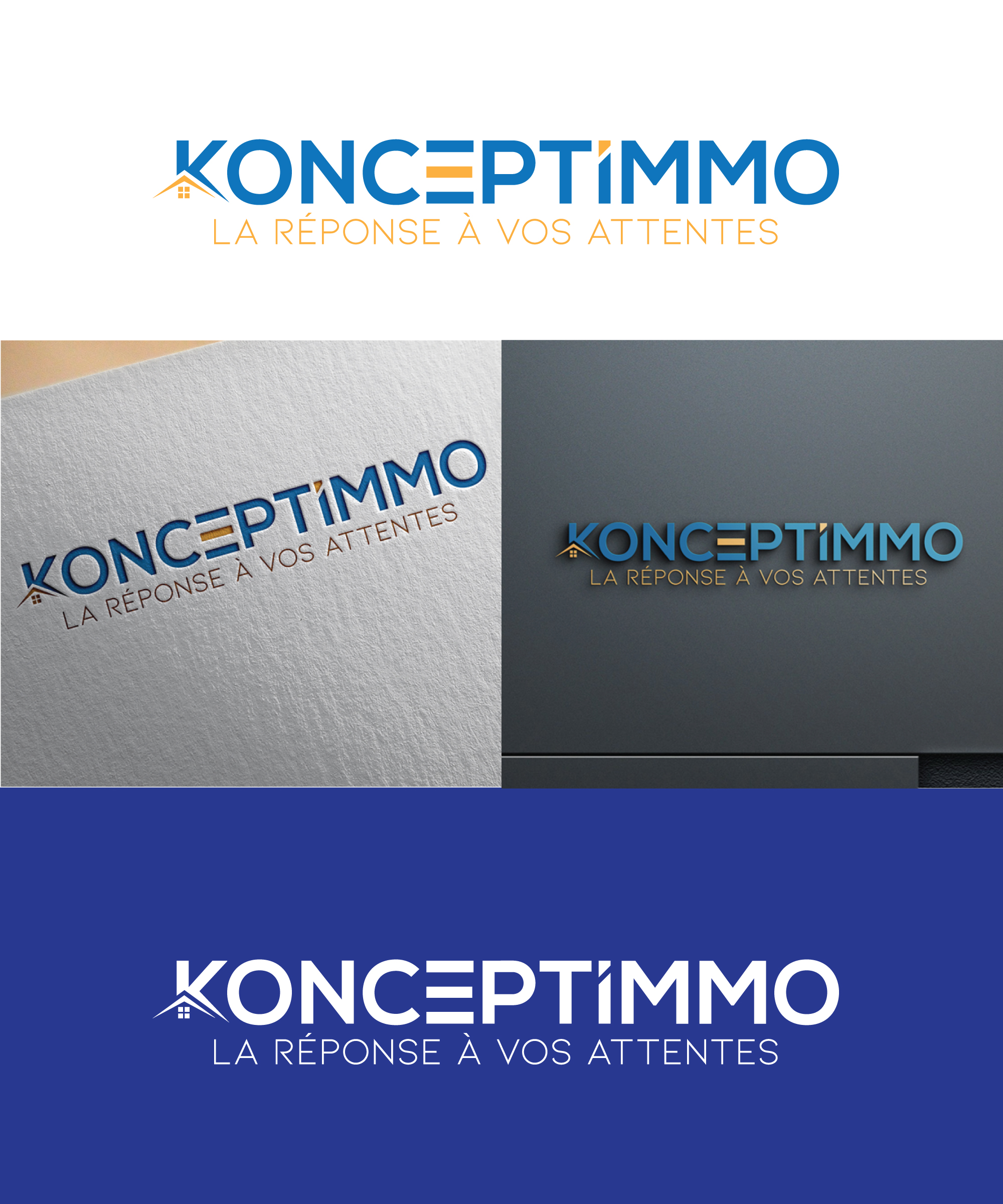 Logo Design by MHP Graphics House for POLE IMMO SERVICES | Design #30323223