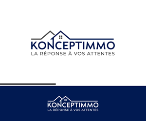 Logo Design by ecorokerz for POLE IMMO SERVICES | Design: #30322108