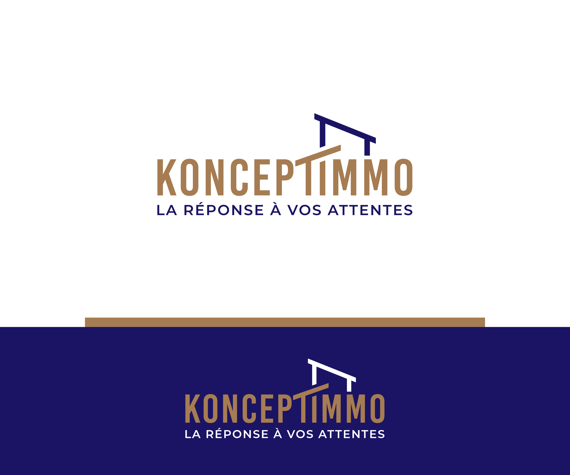 Logo Design by ecorokerz for POLE IMMO SERVICES | Design #30324088