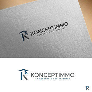 Logo Design by fly  design for POLE IMMO SERVICES | Design: #30324752