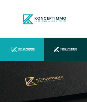 Logo Design by KINETIK™ for POLE IMMO SERVICES | Design: #30322849