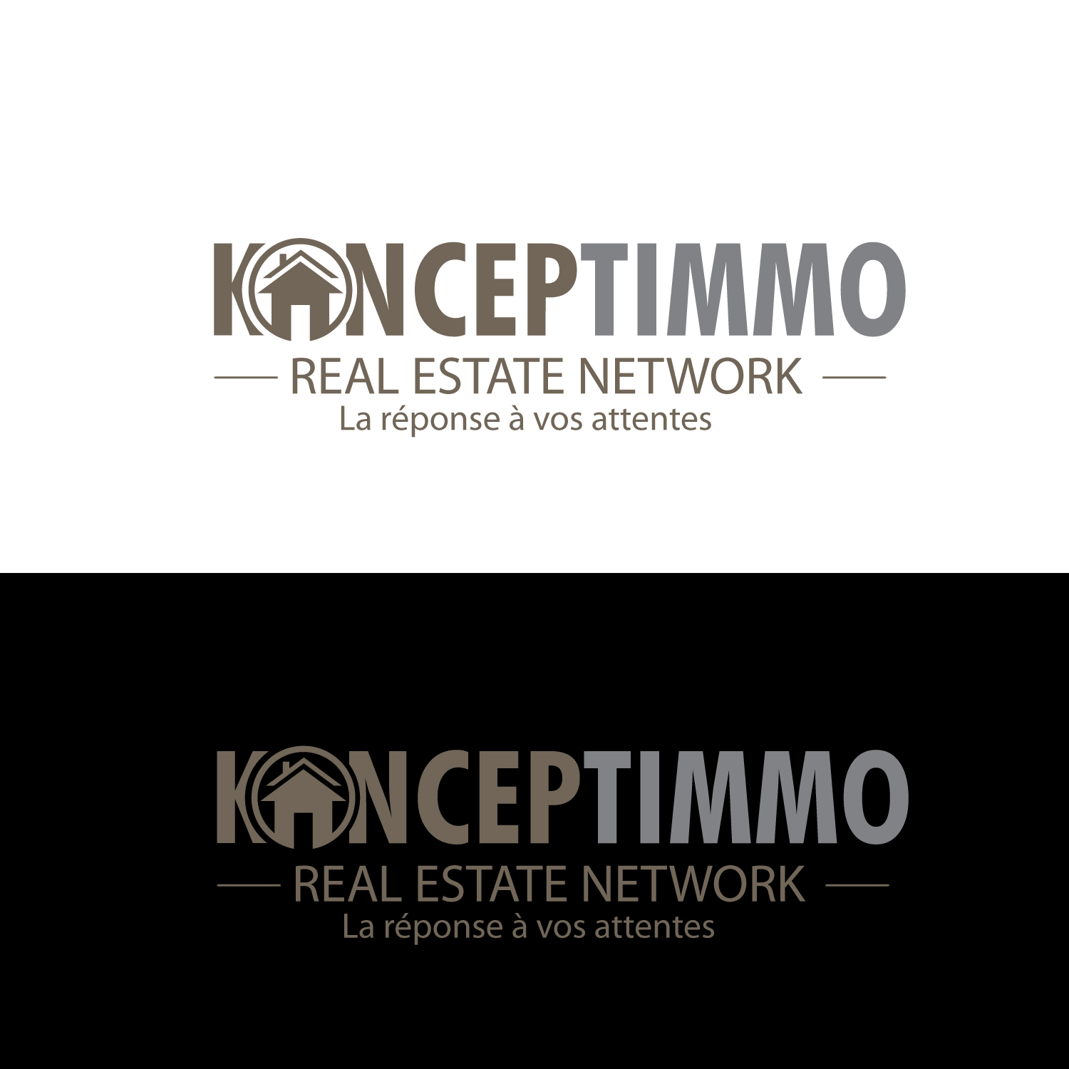 Logo Design by GODDREAMCREATION for POLE IMMO SERVICES | Design #30322243
