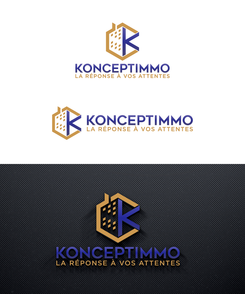 Logo Design by Trident for POLE IMMO SERVICES | Design #30335031
