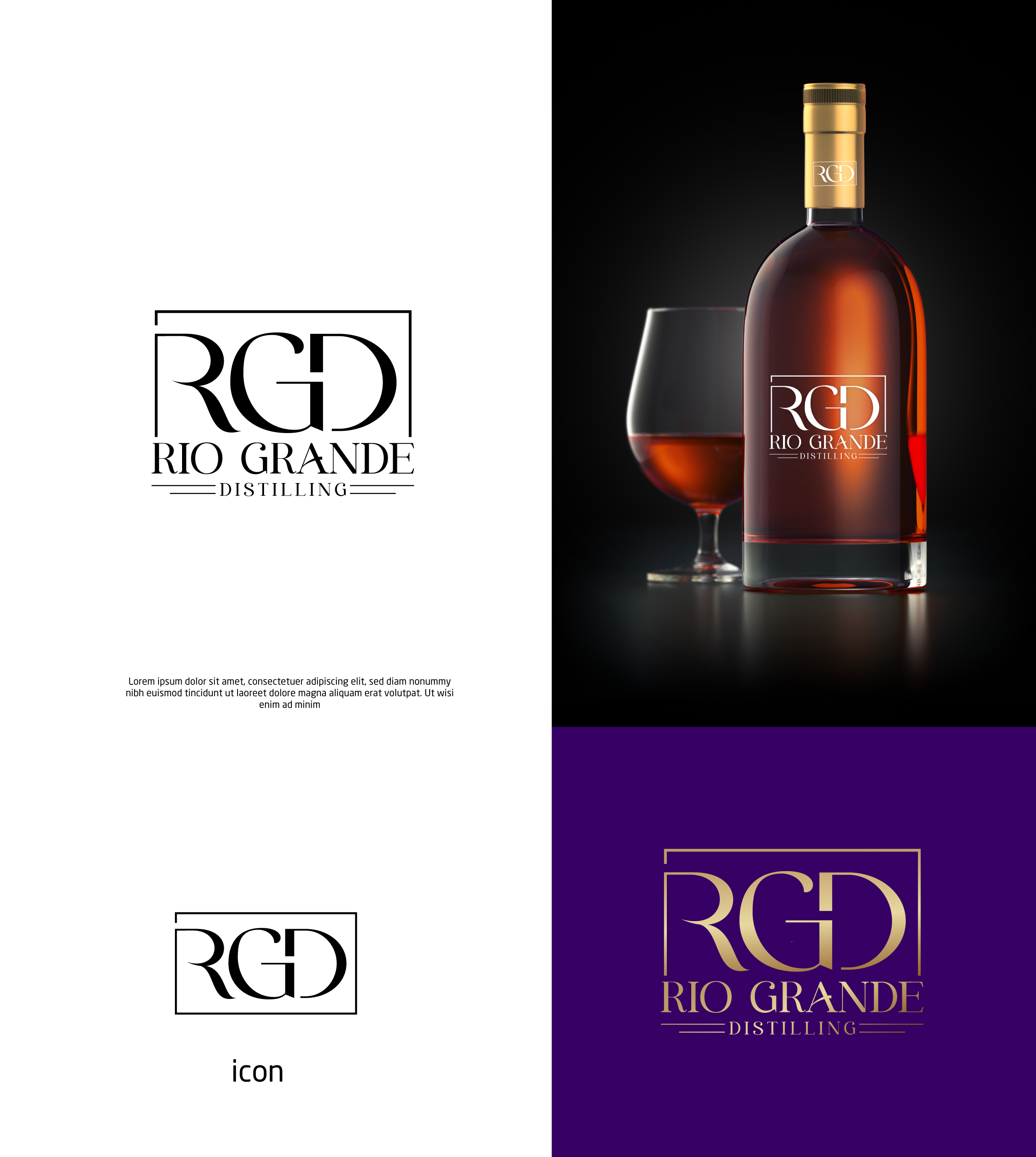 Logo Design by SK art_pro for Rio Grande Distilling | Design #30322619