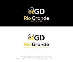 Logo Design by skart for Rio Grande Distilling | Design: #30326140