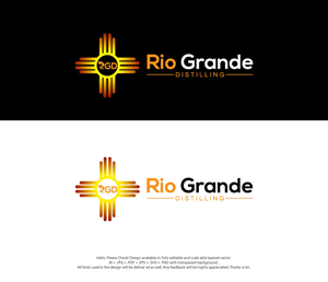 Logo Design by skart for Rio Grande Distilling | Design: #30332600