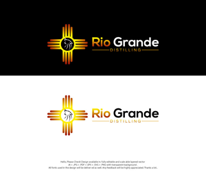 Logo Design by skart for Rio Grande Distilling | Design: #30332629
