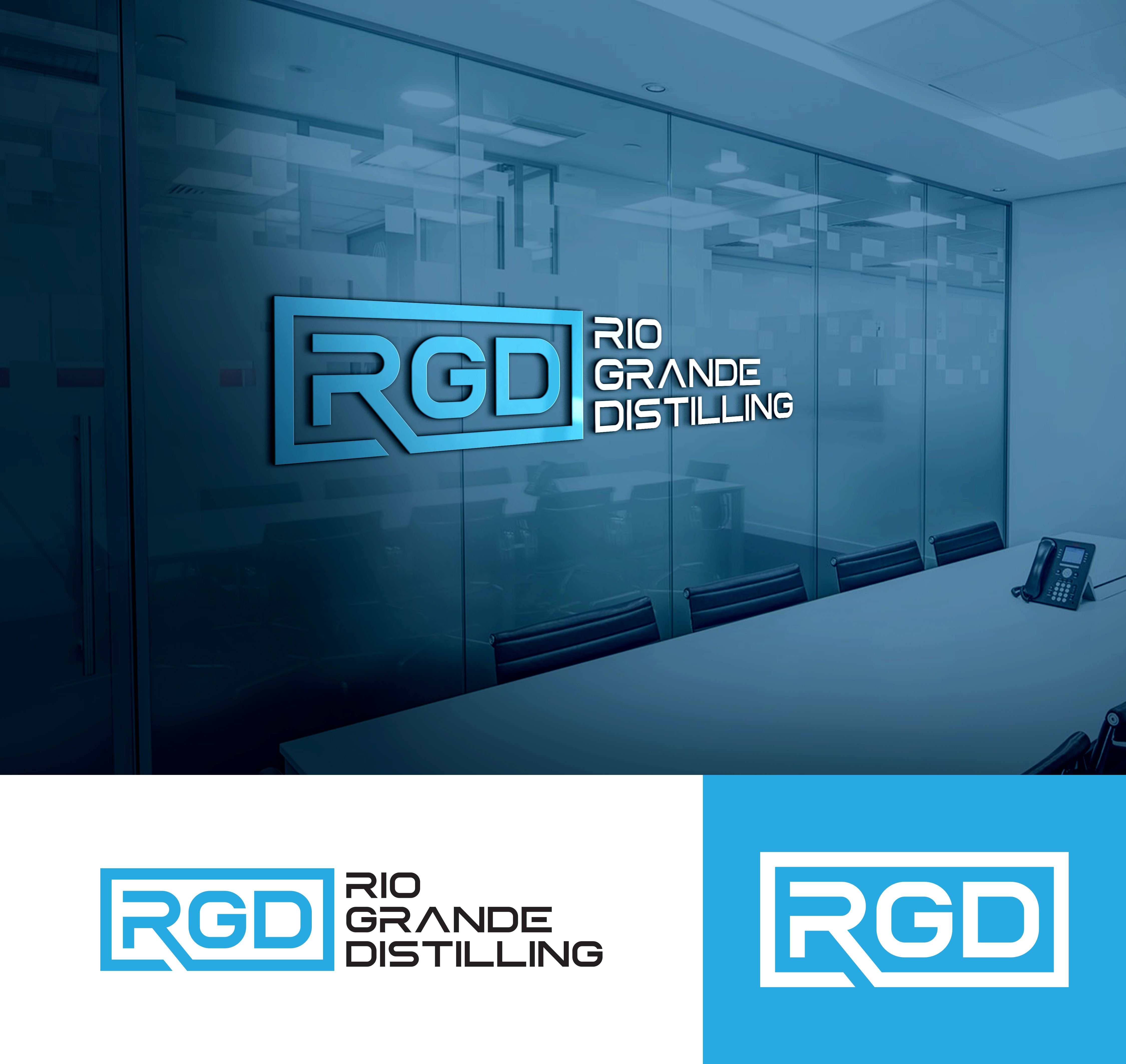 Logo Design by loveqis for Rio Grande Distilling | Design #30328866