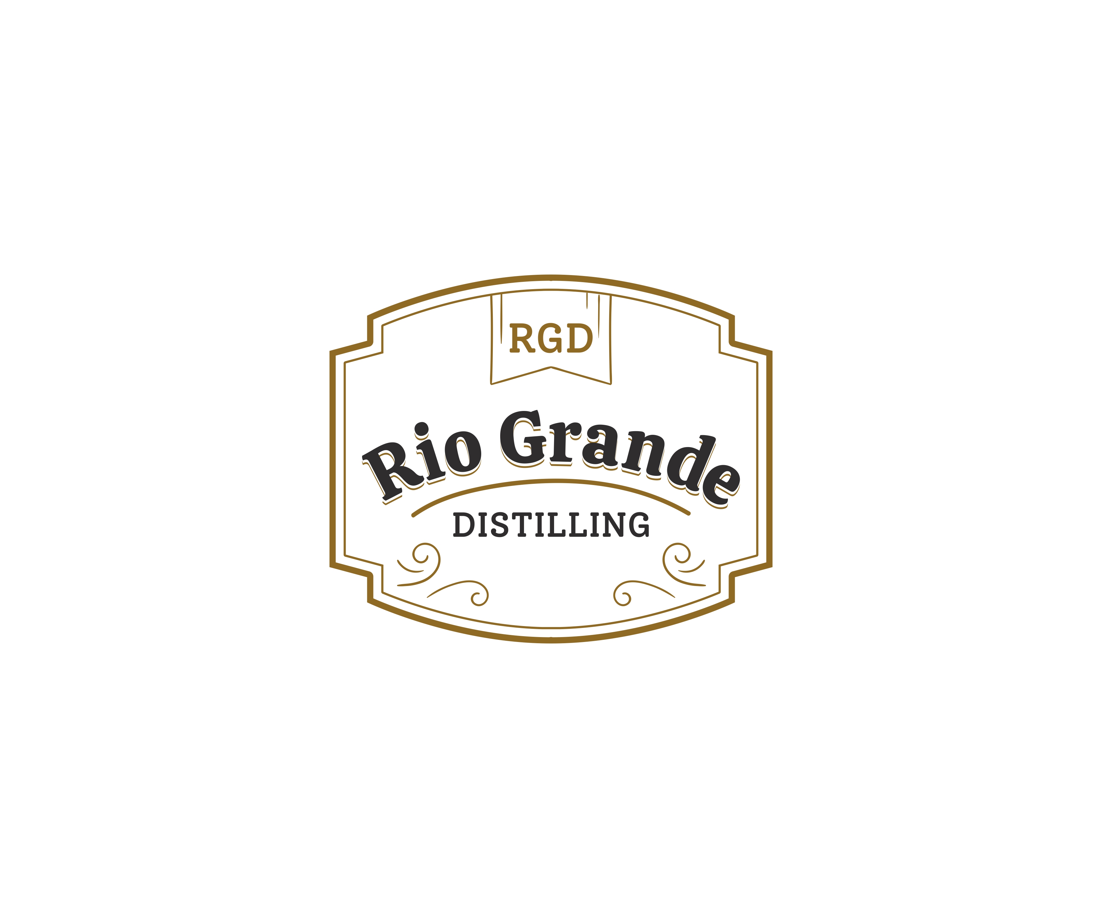 Logo Design by Syed Amir Hamza for Rio Grande Distilling | Design #30336990