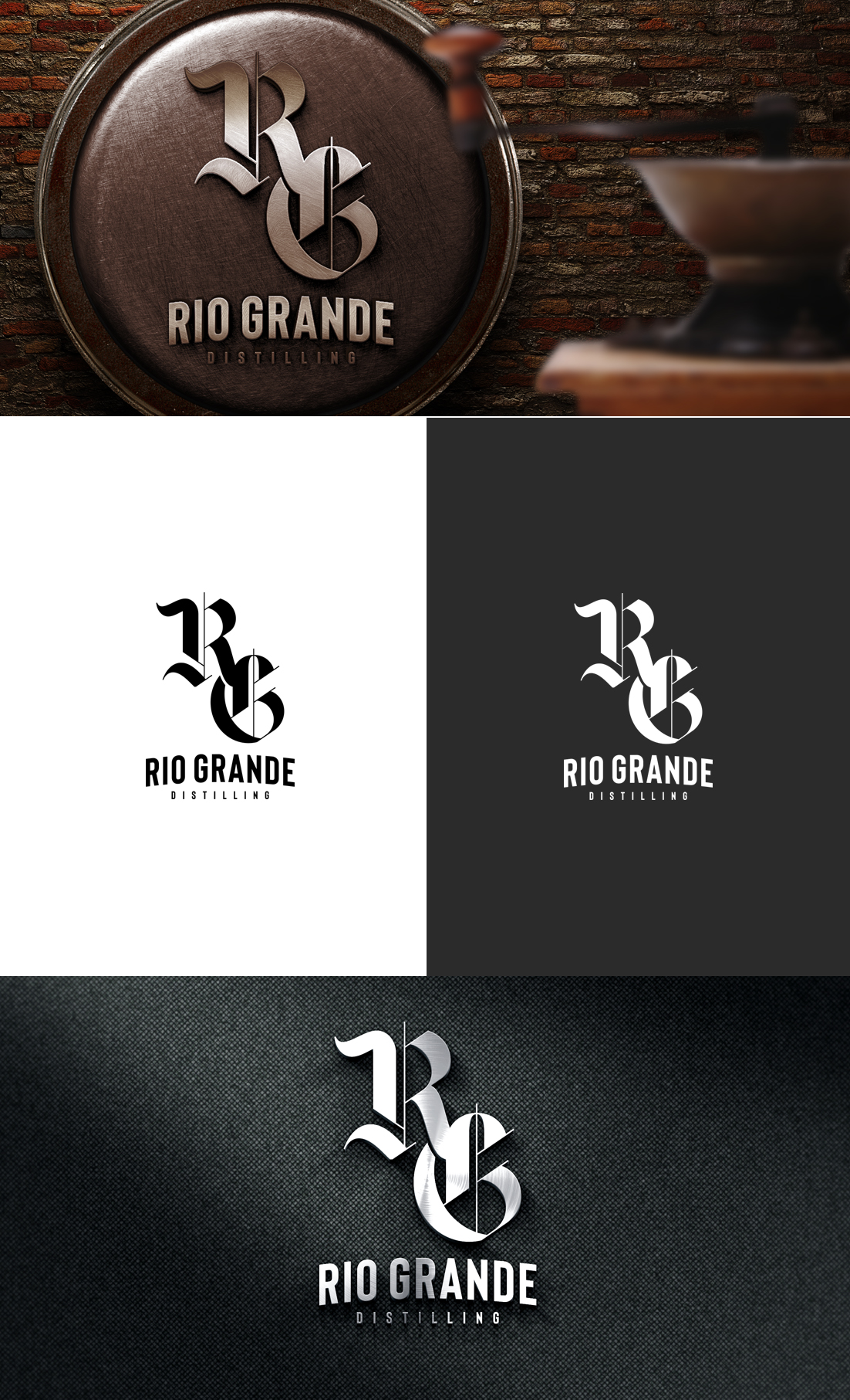 Logo Design by GLDesigns for Rio Grande Distilling | Design #30327123