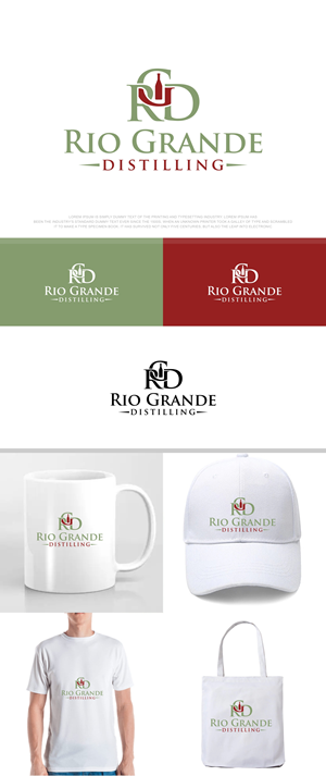Logo Design by fly  design for Rio Grande Distilling | Design: #30322696