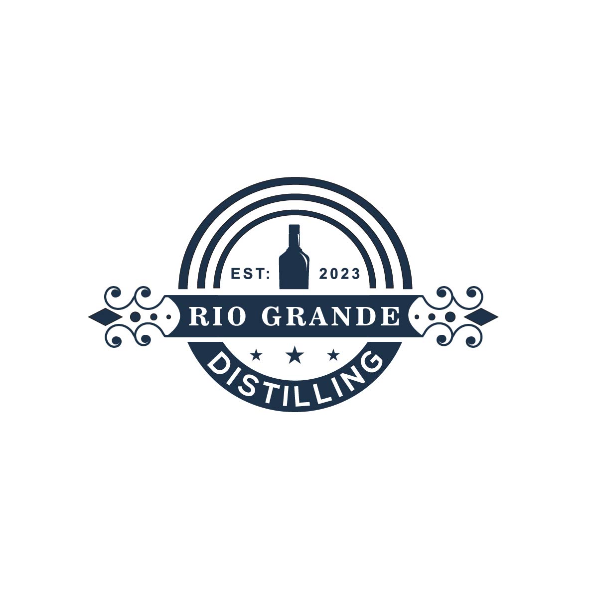 Diseño de Logo por fly  design para Rio Grande Distilling | Diseño #30325061
