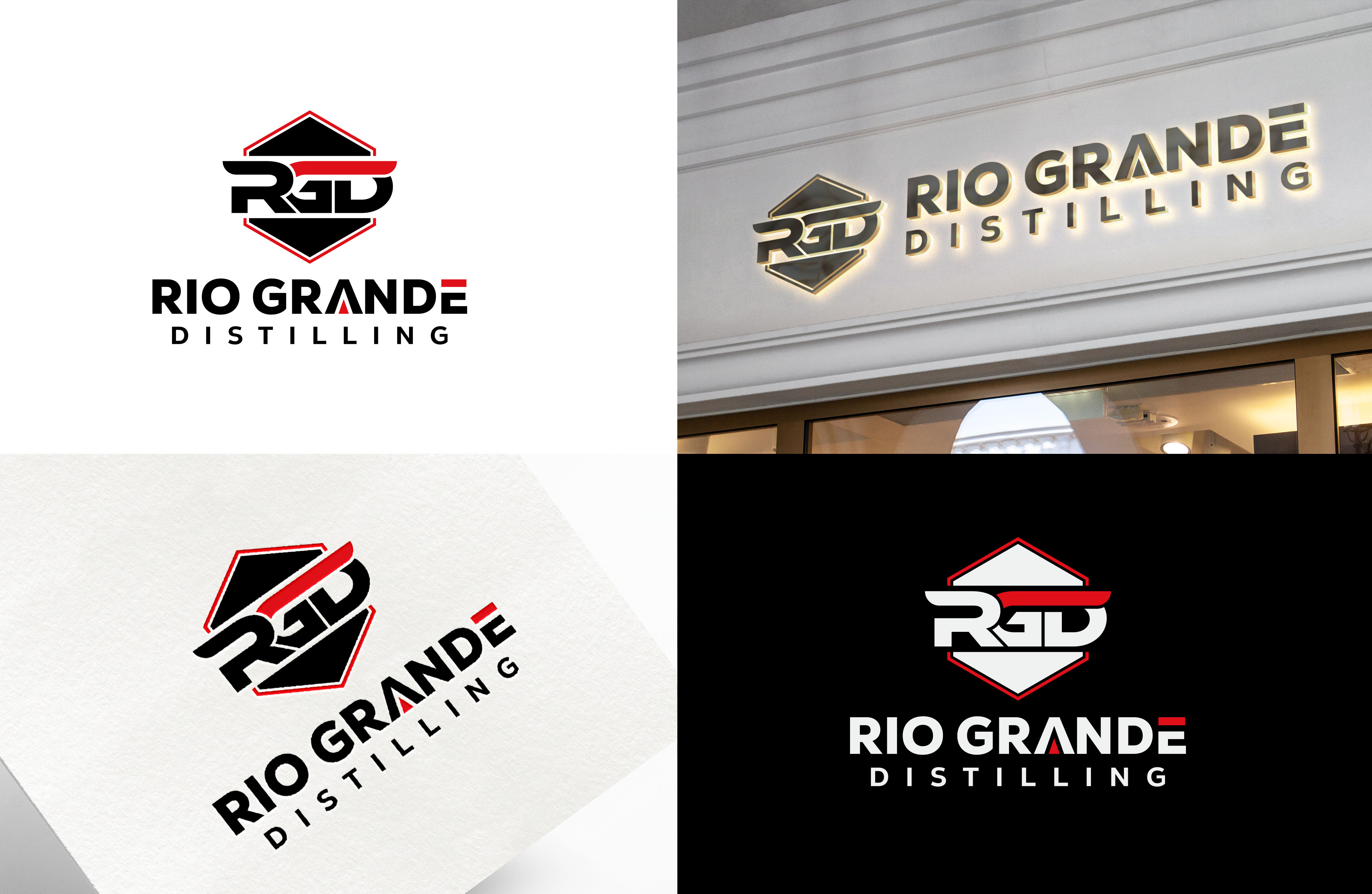 Diseño de Logo por aexoagency para Rio Grande Distilling | Diseño #30322239